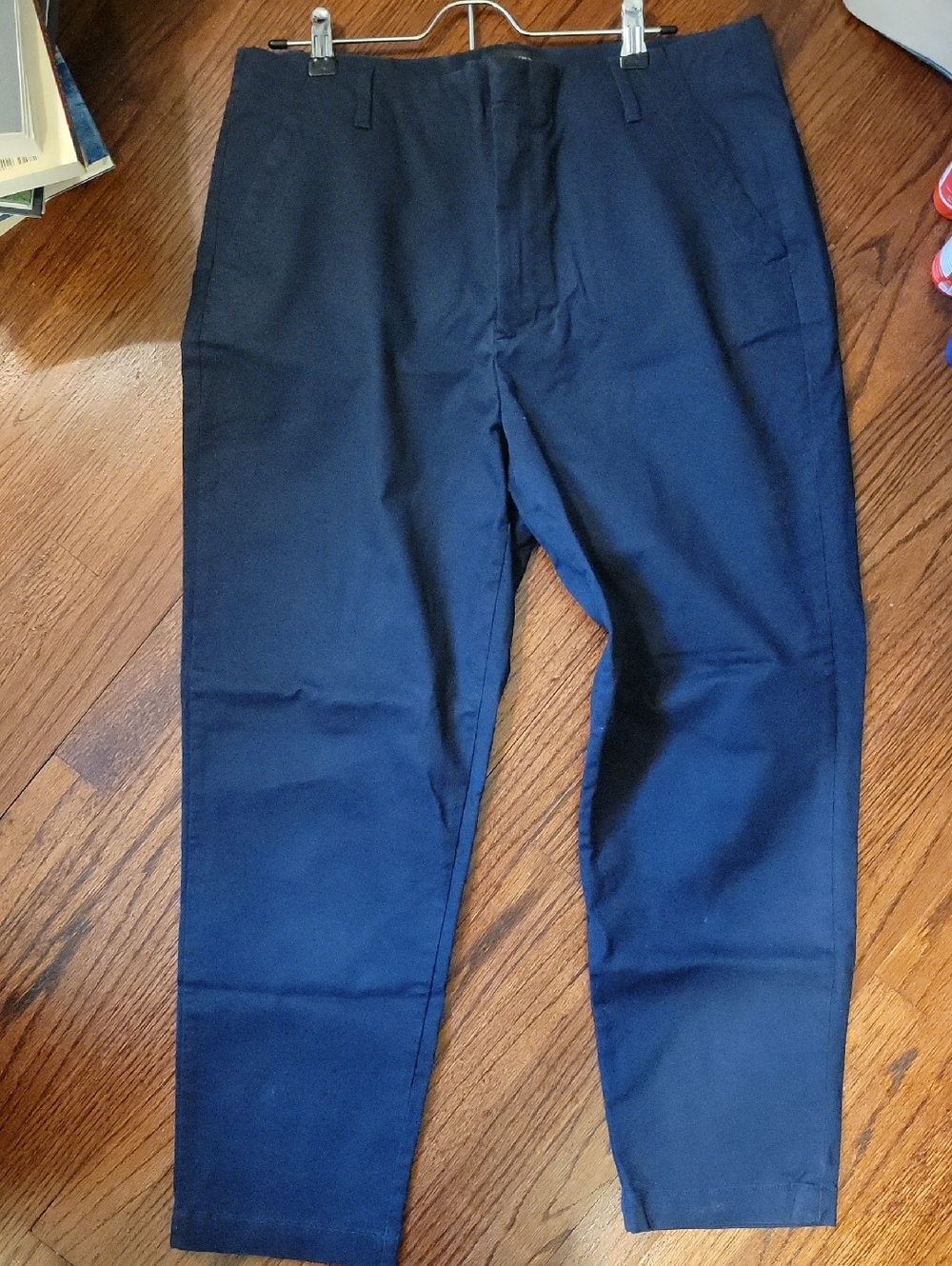 Banana Republic Navy Slim-Fit Chino Pants